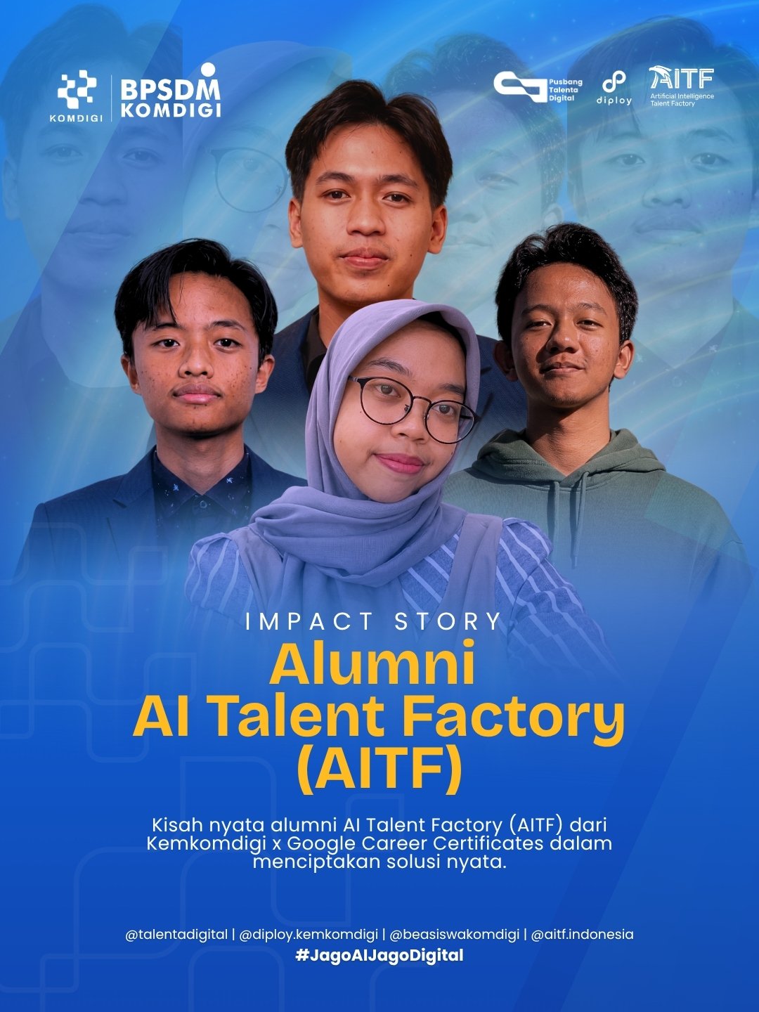 Mengakselerasi Inovasi & Efisiensi Solusi Digital Bersama Alumni AI Talent Factory (AITF)